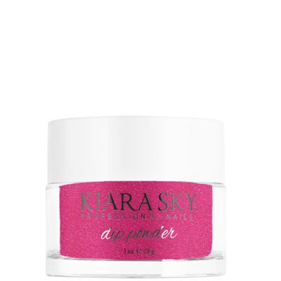 Kiara Sky - Dipping Powder - Pink Lipstick 1 oz - #D422 - Premier Nail Supply 
