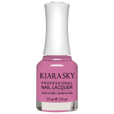 Kiara Sky All in one Nail Lacquer - Pink Perfect  0.5 oz - #N5057 -Premier Nail Supply