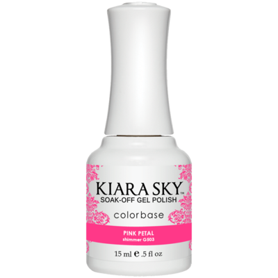 Kiara Sky Gelcolor - Pink Petal 0.5 oz - #G503 - Premier Nail Supply 