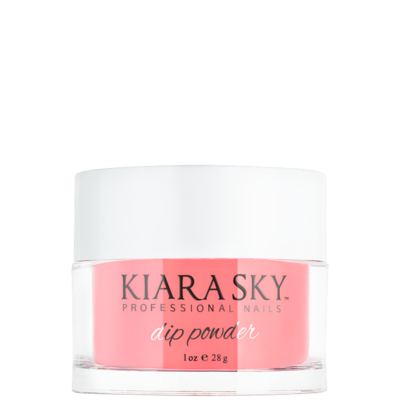 Kiara Sky - Dipping Powder - Pink Slippers 1 oz - #D407 - Premier Nail Supply 