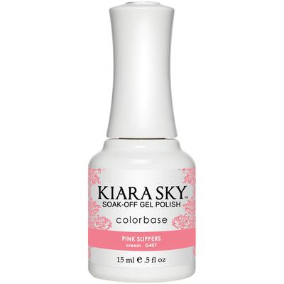 Kiara Sky Gelcolor - Pink Slippers 0.5 oz - #G407 - Premier Nail Supply 