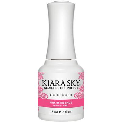 Kiara Sky Gelcolor - Pink Up The Pace 0.5 oz - #G451 - Premier Nail Supply 