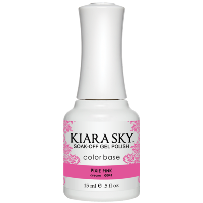 Kiara Sky Gelcolor - Pixie Pink 0.5 oz - #G541 - Premier Nail Supply 