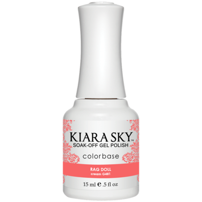 Kiara Sky Gelcolor - Rag Doll 0.5 oz - #G481 - Premier Nail Supply 