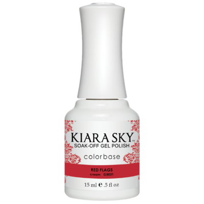 Kiara Sky All in one Gelcolor - Red Flags 0.5oz - #G5031 -Premier Nail Supply