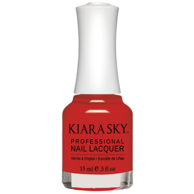 Kiara Sky All in one Nail Lacquer - Redckless  0.5 oz - #N5033 -Premier Nail Supply