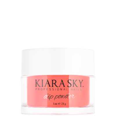 Kiara Sky - Dip Powder - Romantic Coral 1 oz - #D490 - Premier Nail Supply 