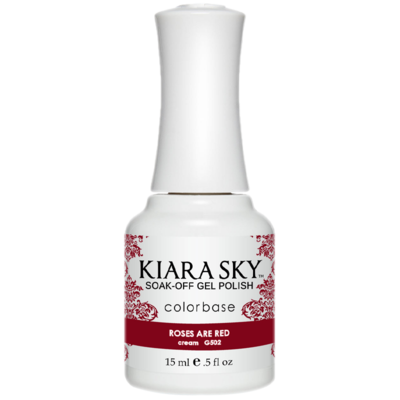 Kiara Sky Gelcolor - Roses Are Red 0.5 oz - #G502 - Premier Nail Supply 