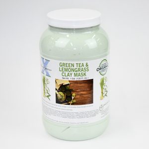 Scent Xperience Organic Green Tea  & Lemongrass Clay Mask 1 Gallon - Premier Nail Supply 