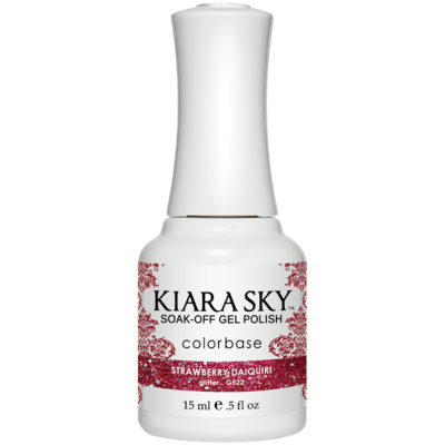 Kiara Sky Gelcolor - Strawberry Daiquiri 0.5 oz - #G522 - Premier Nail Supply 