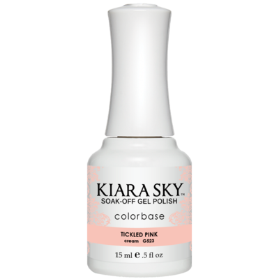 Kiara Sky Gelcolor - Tickled Pink 0.5 oz - #G523 - Premier Nail Supply 