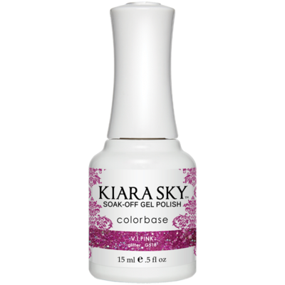 Kiara Sky Gelcolor - V.I.Pink 0.5 oz - #G518 - Premier Nail Supply 