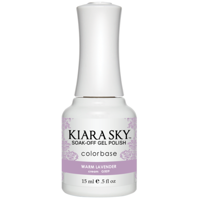 Kiara Sky Gelcolor - Warm Lavender 0.5 oz - #G509 - Premier Nail Supply 