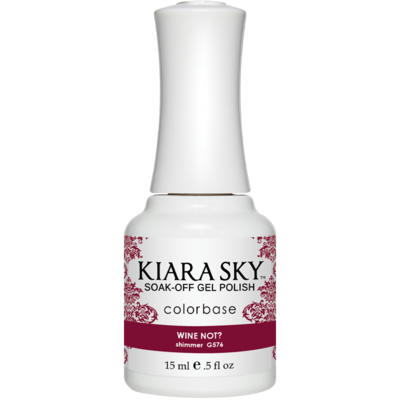 Kiara Sky  Gelcolor - Wine Not? 0.5oz - #G576 - Premier Nail Supply 