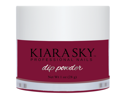 Kiara Sky - Dip Powder - Wine Not? 1 oz - #D576 - Premier Nail Supply 