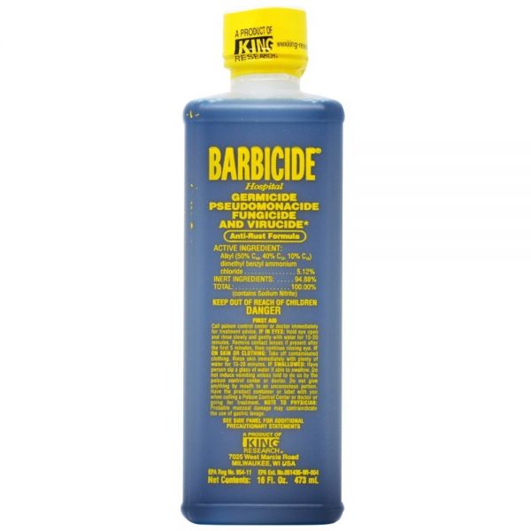 Barbicide  Disinfect Salon Tool 16 oz - Premier Nail Supply 