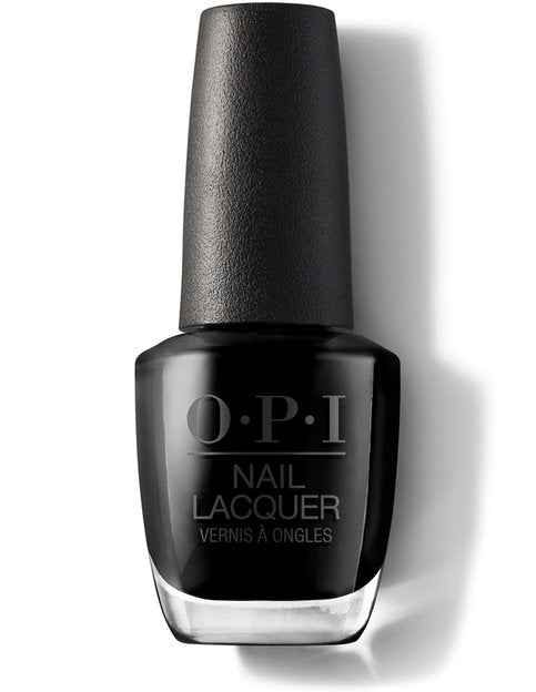 OPI Nail Lacquer - Black Onyx 0.5 oz - #NLT02