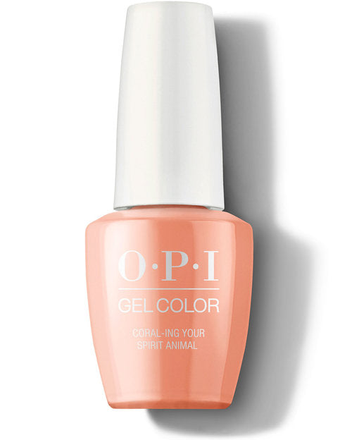 OPI Gelcolor - Coral-Ing Your Spirit Animal  0.5oz - #GCM88 - Premier Nail Supply 