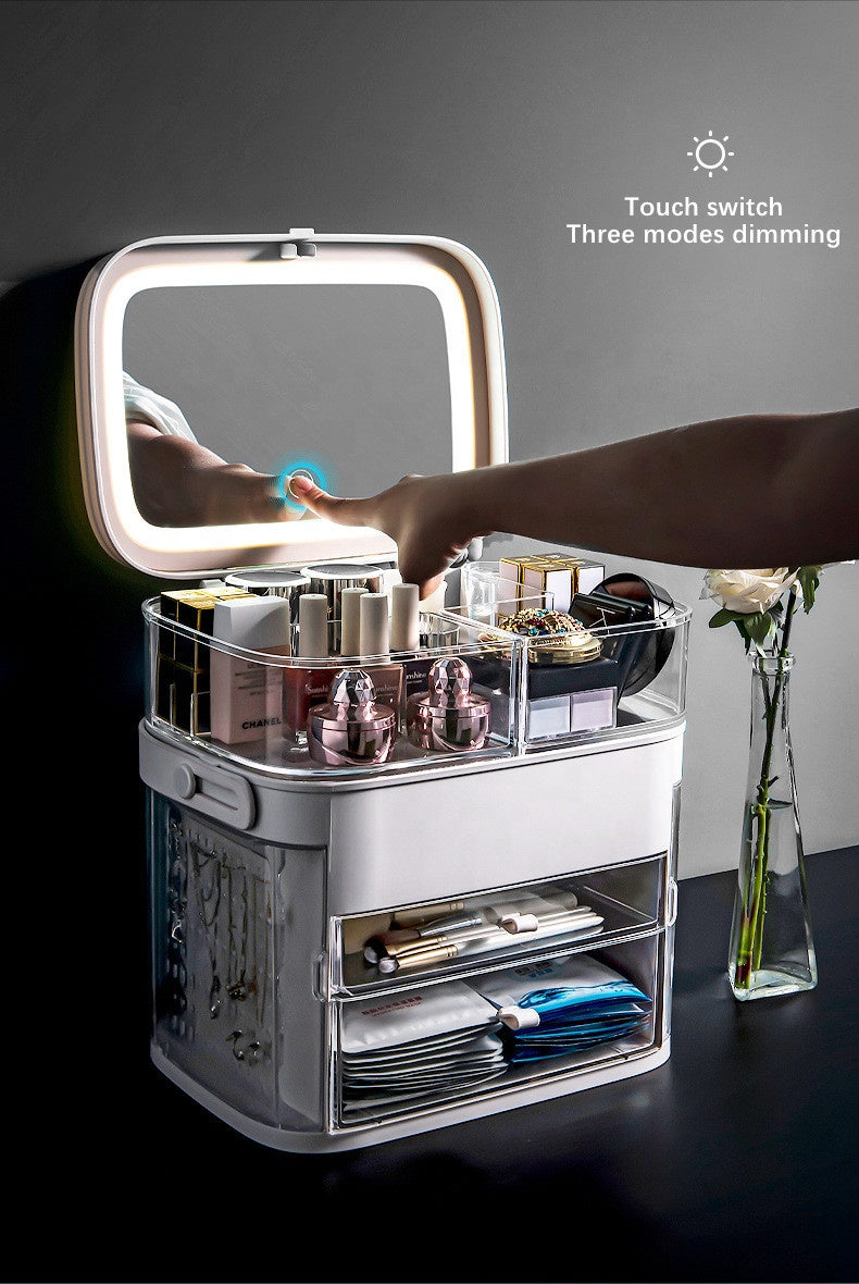 Cosmetics Storage Box For Makeup Organizer Skin Care - #R09 - Premier Nail Supply 