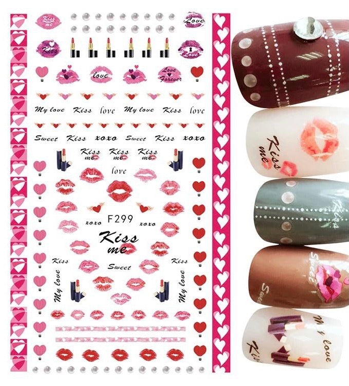 My Love Kiss me Kiss mec F299 - Premier Nail Supply 