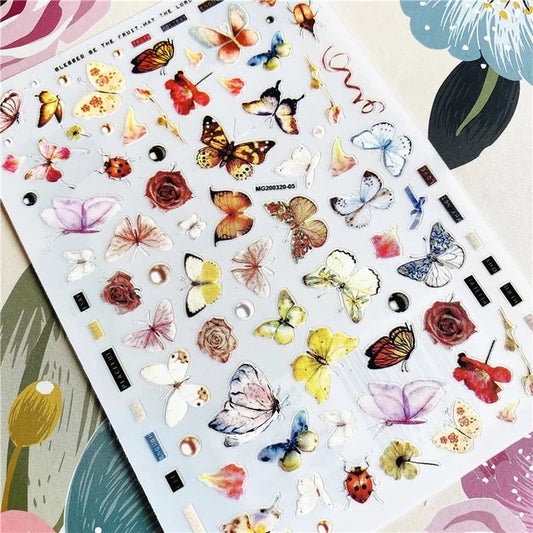 Spring Butterfly MG200320-05 - Premier Nail Supply