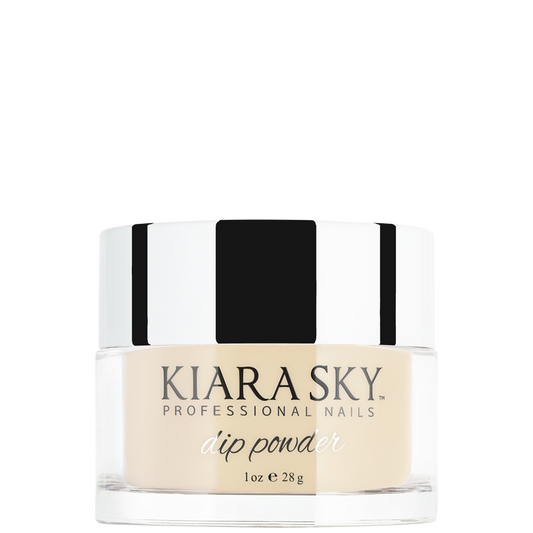 Kiara Sky Dip Glow Powder -Sand By Me - #DG135 - Premier Nail Supply 