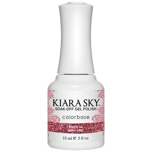 Kiara Sky Gelcolor - Route 66 0.5oz - #G585 - Premier Nail Supply 