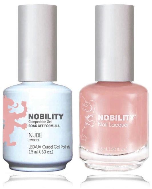 Lechat Nobility Gel Polish & Nail Lacquer - Nude 0.5 oz - #NBCS090 - Premier Nail Supply 