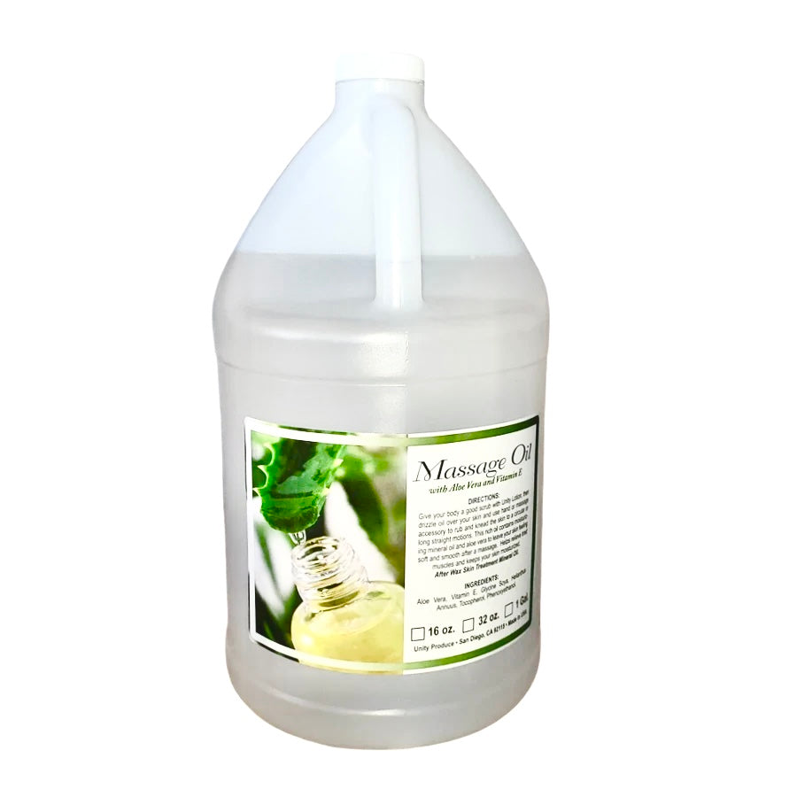 Unity Massage Oil Unscented Gallon - Premier Nail Supply 