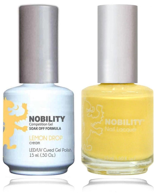 Lechat Nobility Gel Polish & Nail Lacquer - Lemon Drop 0.5 oz - #NBCS076 - Premier Nail Supply 