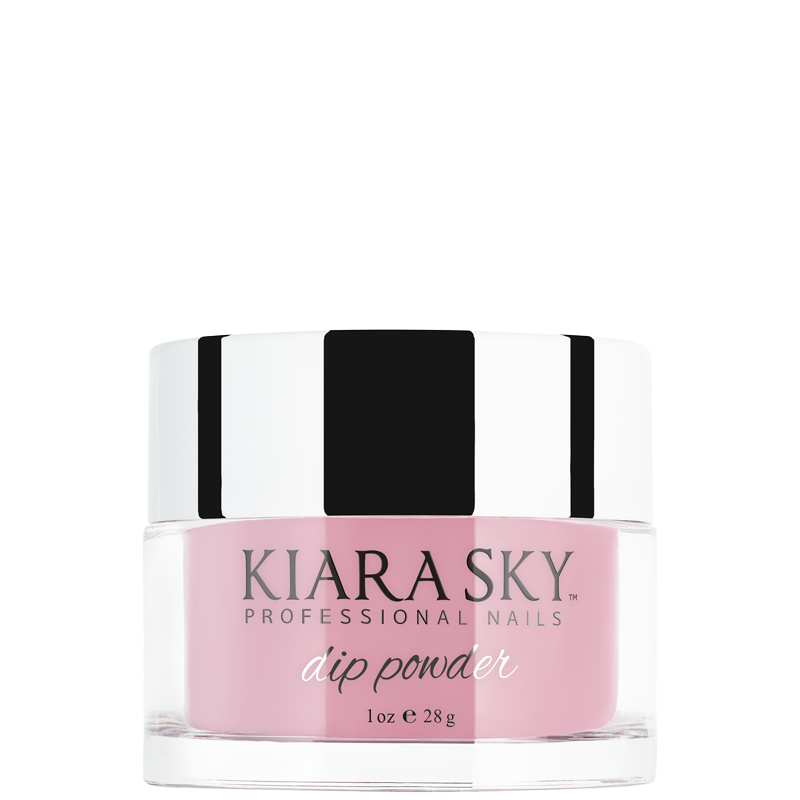 Kiara Sky Dip Glow Powder -Retro Pink - #DG124 - Premier Nail Supply 