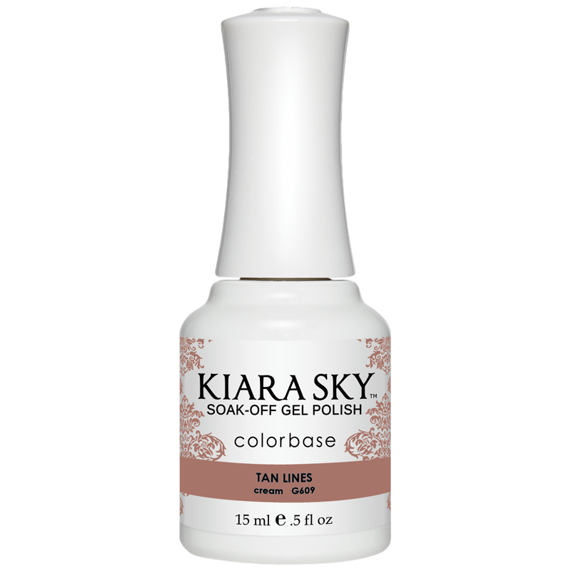 Kiara Sky Gelcolor - Tan Lines 0.5 oz - #G609 - Premier Nail Supply 