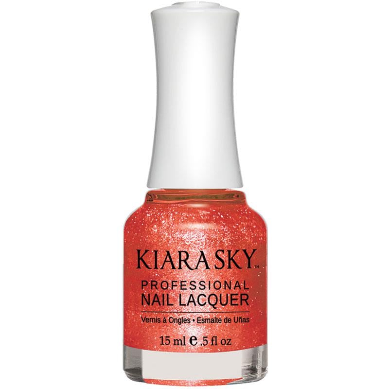 Kiara Sky Nail lacquer - I'M Not Red-E Yet 0.5 oz - #N424 - Premier Nail Supply 