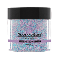 Glam & Glits Acrylic Powder - Cotton Candy 1 oz - MA626 - Premier Nail Supply 