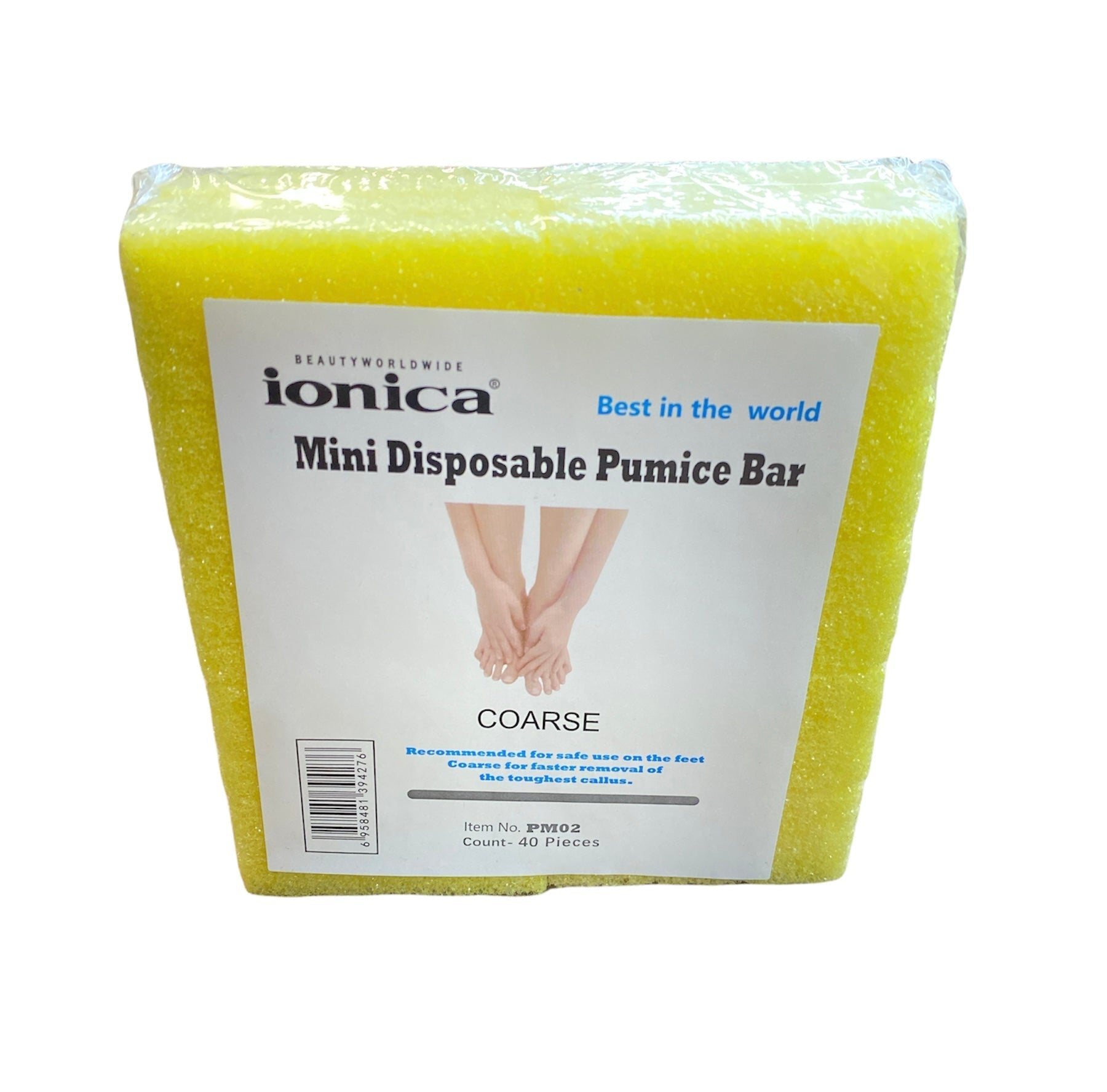Ionica Mini Disposable Pumice Bar Medium (40 pcs/p PremierNail