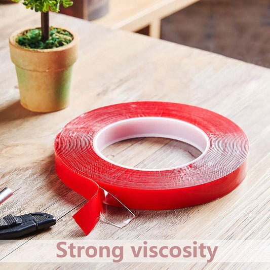 Transparent Double Side Tape Strong Hold Nail Display 10M - #SKJS15 - Premier Nail Supply 