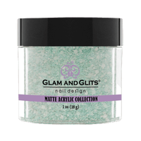Glam & Glits Acrylic Powder - Sweet Mint 1oz - MA611 - Premier Nail Supply 