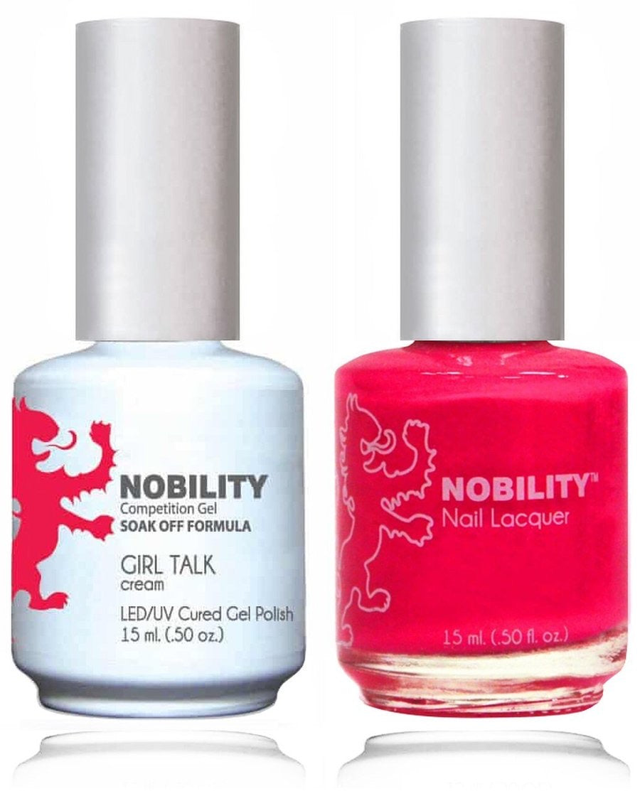 Lechat Nobility Gel Polish & Nail Lacquer - Girl Talk 0.5 oz - #NBCS102 - Premier Nail Supply 