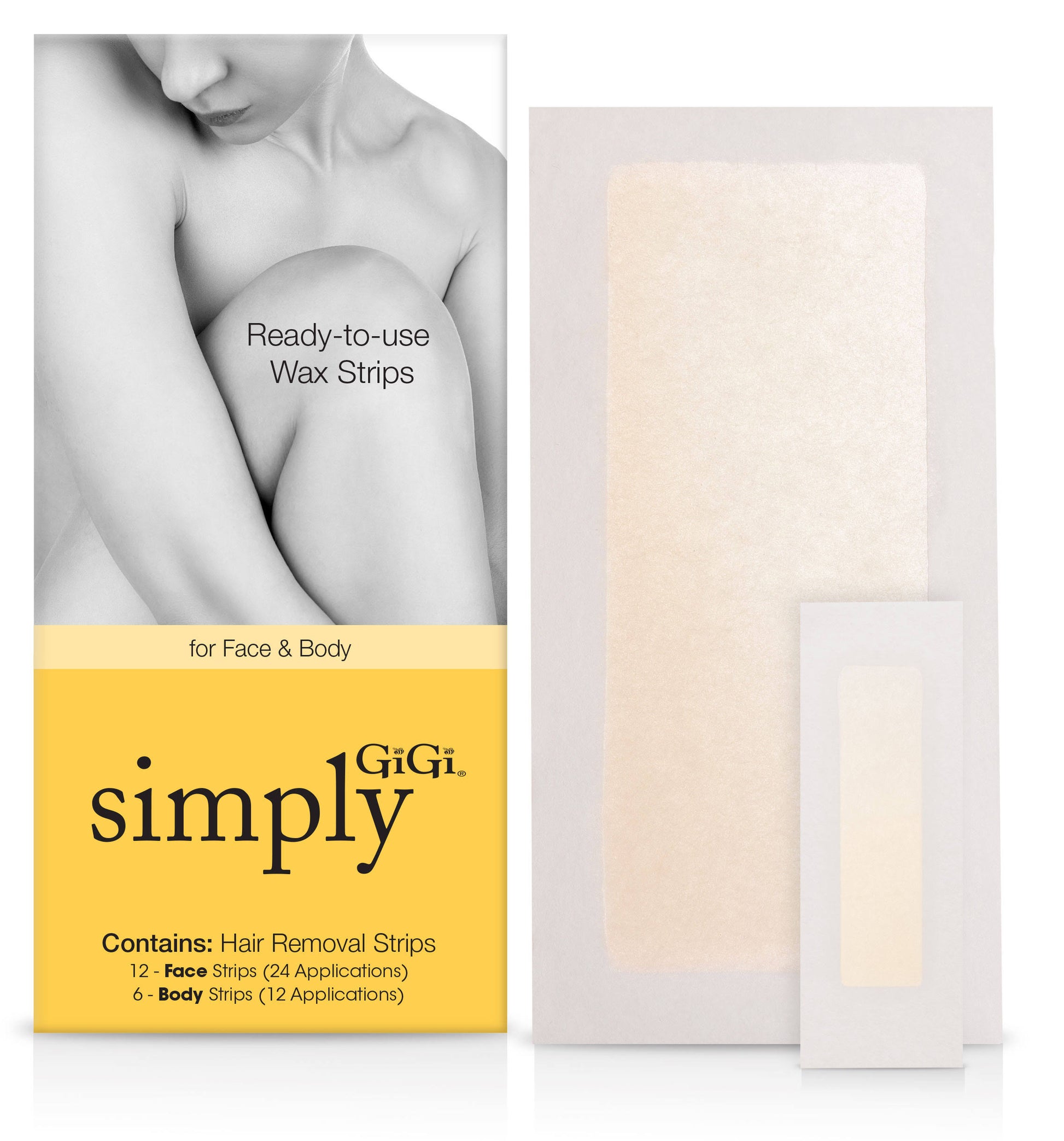 Gigi - Ready to use Wax Strips for Face & Body - Premier Nail Supply 