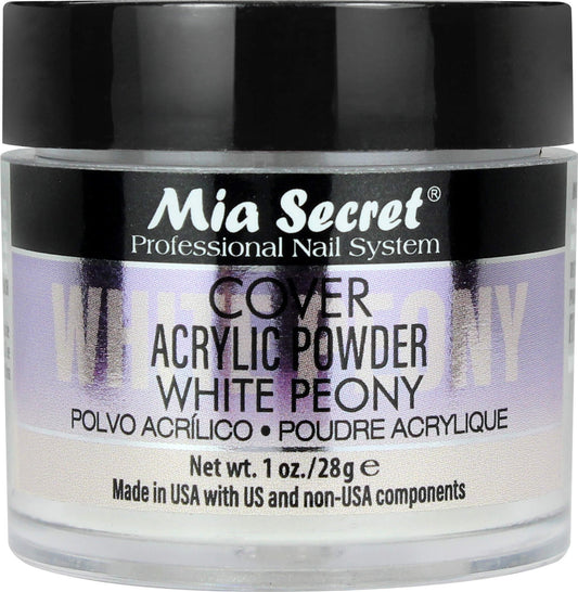 Mia Secret - Cover White Peony Powder 1oz - #PL420_NY - Premier Nail Supply 