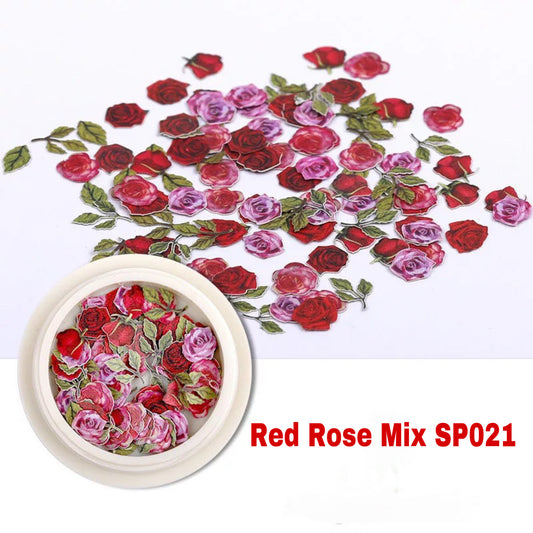 Red Rose Mix SP021 - Premier Nail Supply 