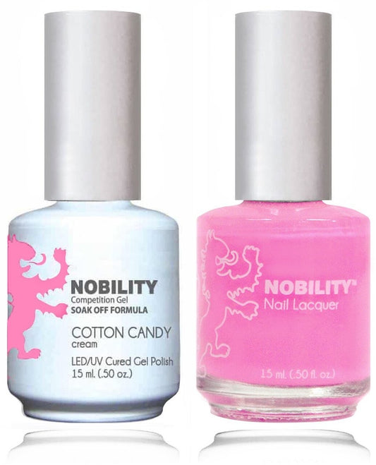 LeChat Nobility Gel  Polish & Nail Lacquer - Cotton Candy 0.5 oz - #NBCS080 - Premier Nail Supply 
