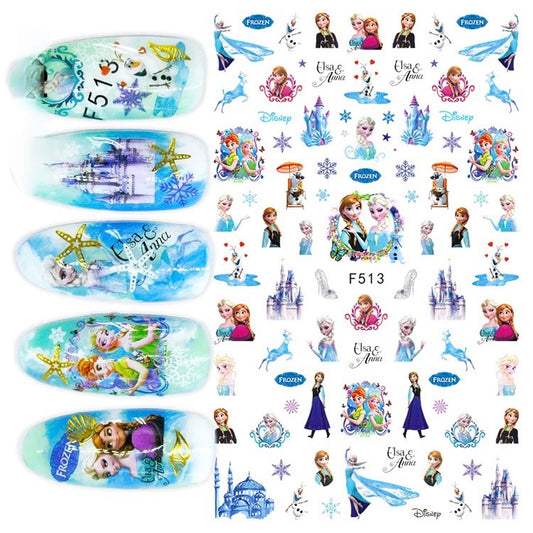 Elsa & Anna F513 - Premier Nail Supply 