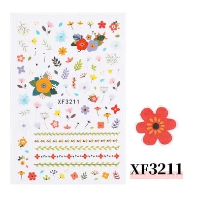 Spring Flowers XF3211 - Premier Nail Supply 