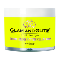 Glam & Glits Acrylic Powder Blend Color - Sunny Skies 2 oz - BL3114 - Premier Nail Supply 