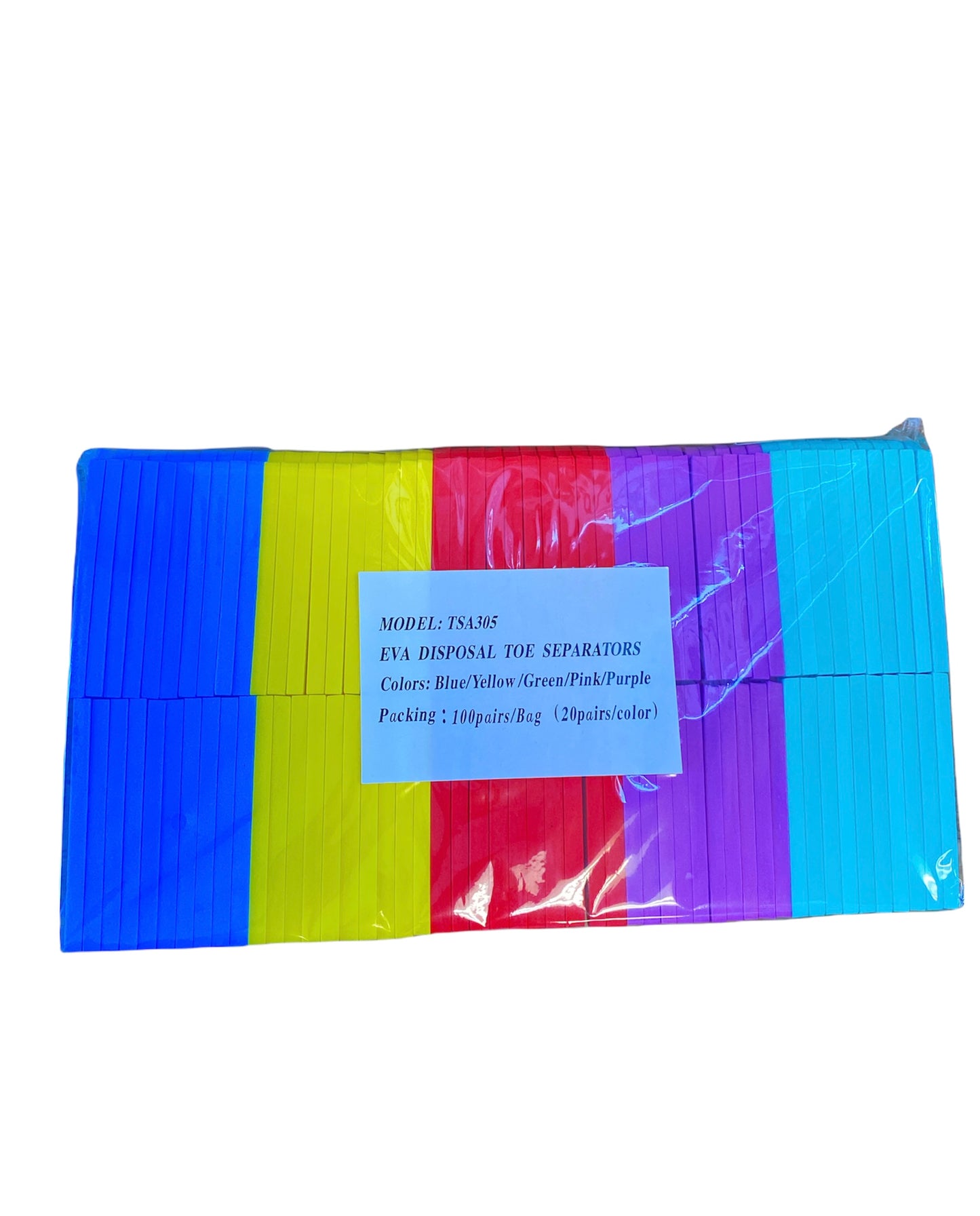 Eva Toe Separator 100 pair/bag - #01782 - Premier Nail Supply 