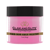 Glam & Glits Acrylic Powder - Pink Me or Else! 1 oz - NCA412 - Premier Nail Supply 