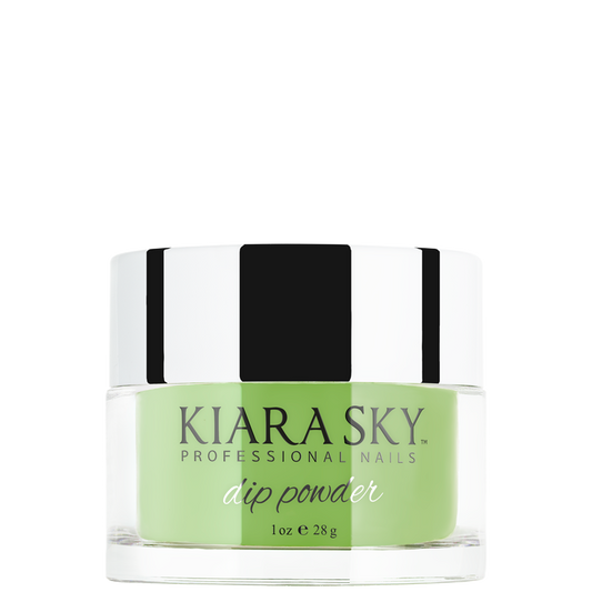 Kiara Sky Dip Glow Powder -Get Clover It - #DG114 - Premier Nail Supply 
