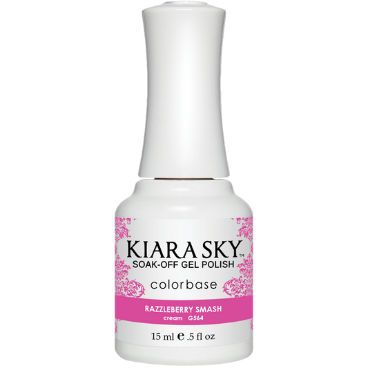 Kiara Sky Gelcolor - Razzleberry Smash 0.5 oz - #G564 - Premier Nail Supply 