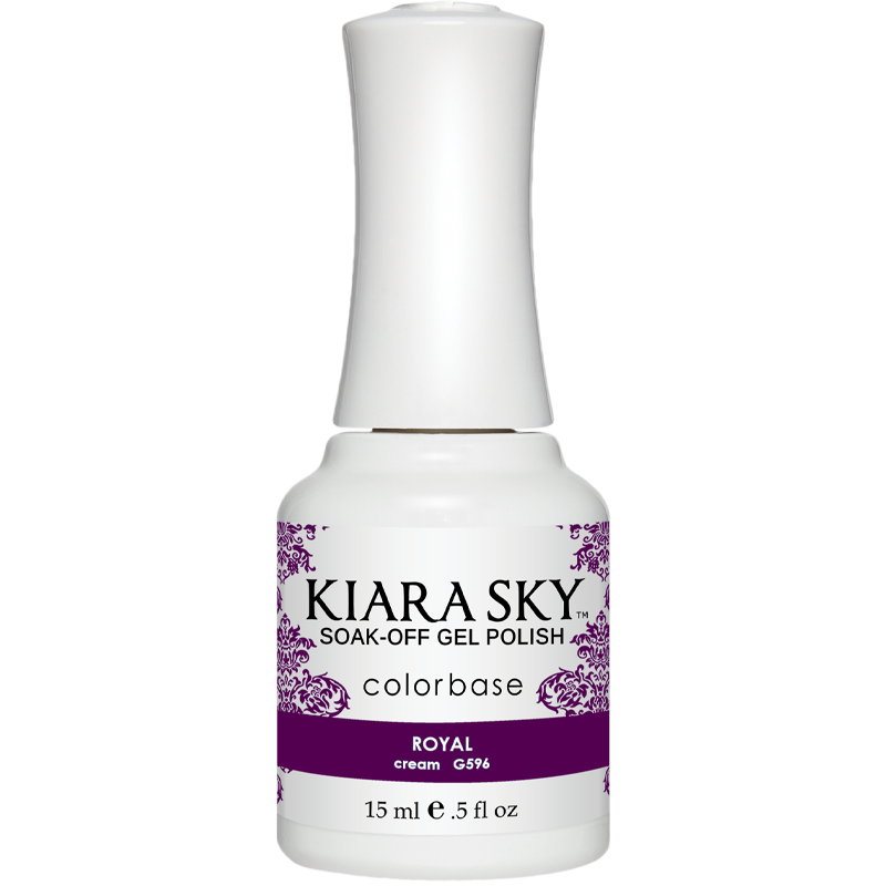 Kiara Sky Gelcolor - Royal 0.5oz - #G596 - Premier Nail Supply 